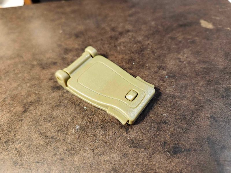 MOLLE Strap Manager Clip, USMC Coyote Brown