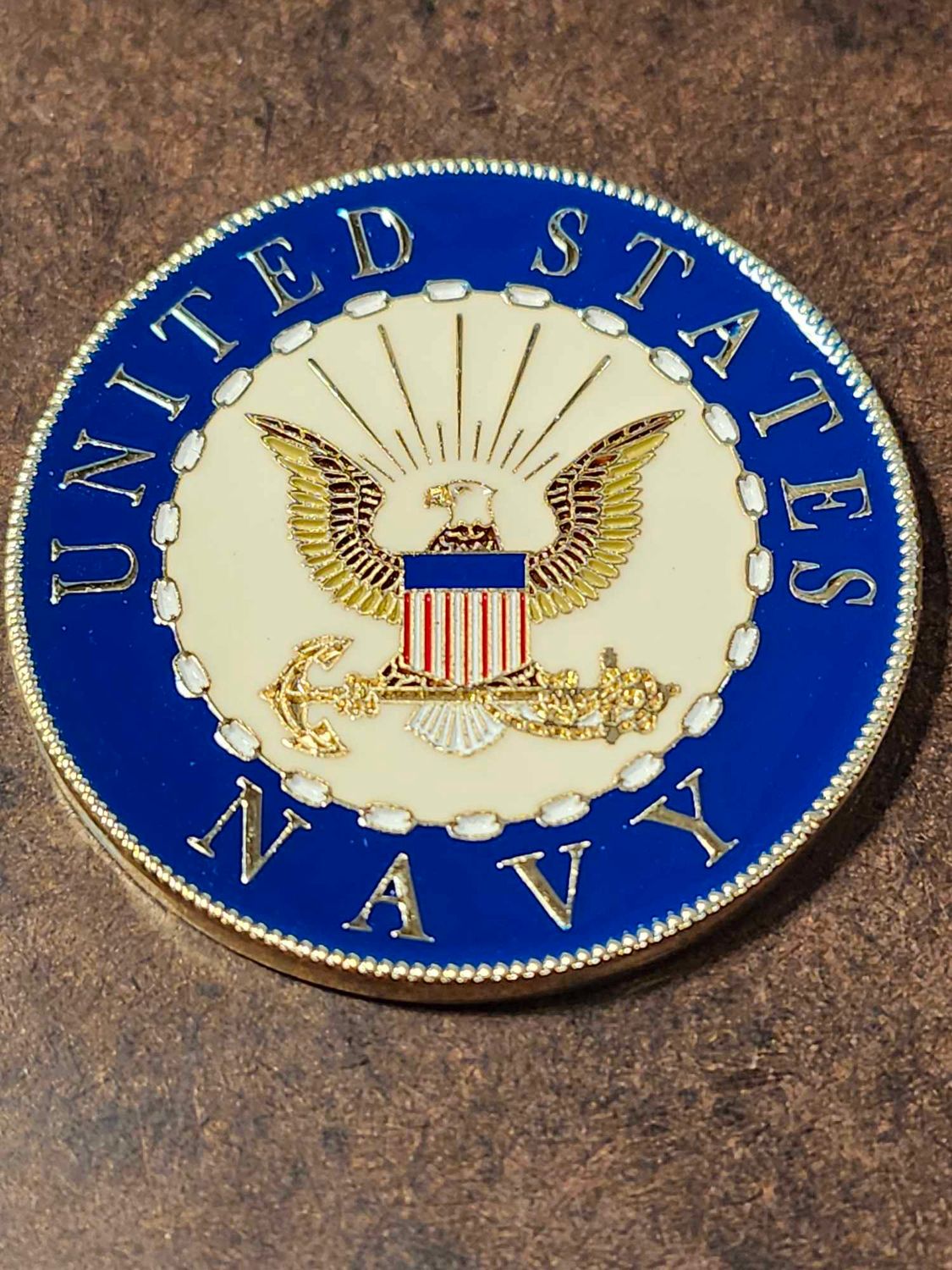 US Navy Challenge Coin - F-18 Hornet