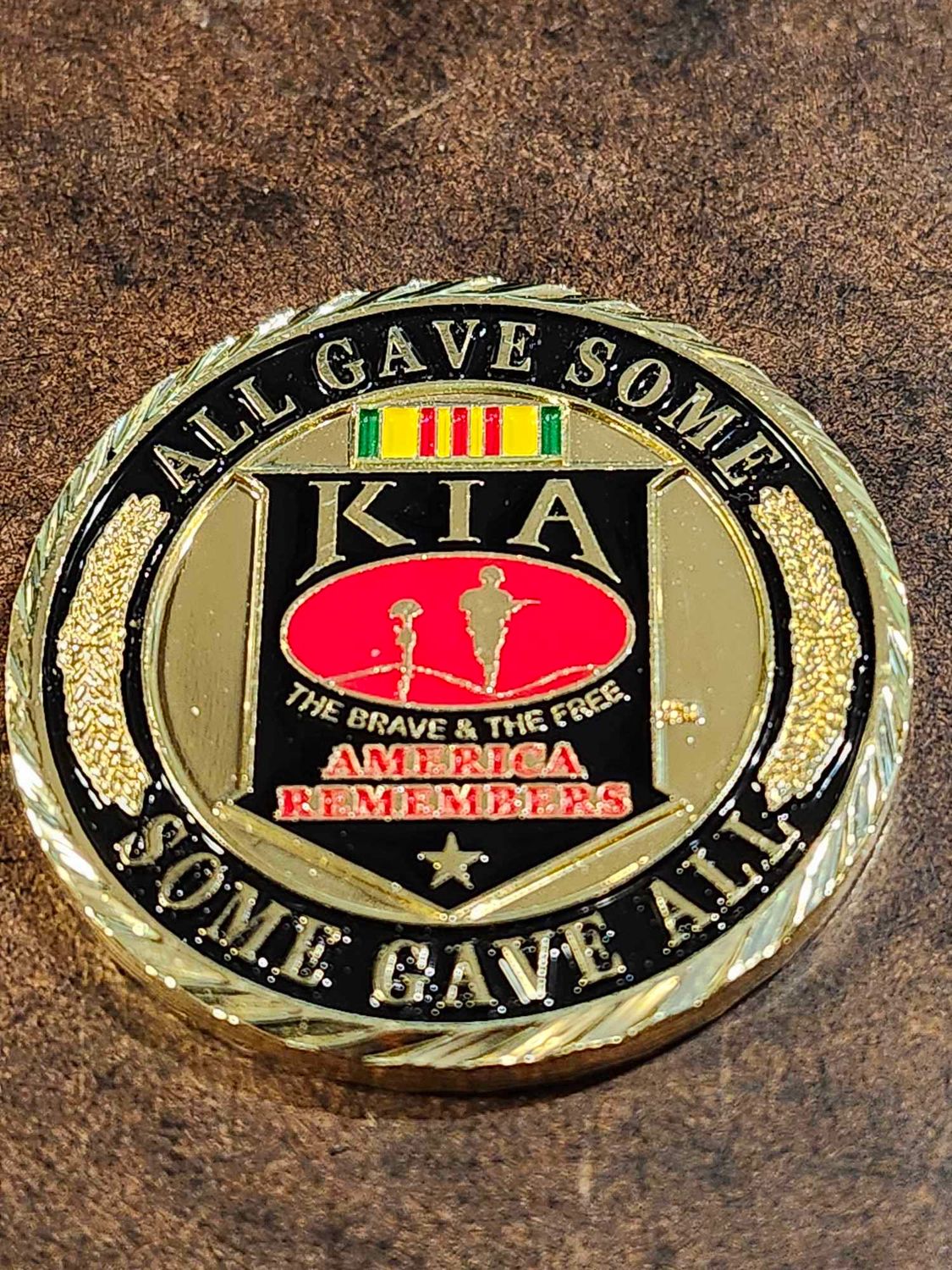 Vietnam KIA Memorial Challenge Coin