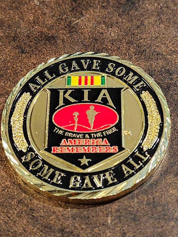 Vietnam KIA Memorial Challenge Coin