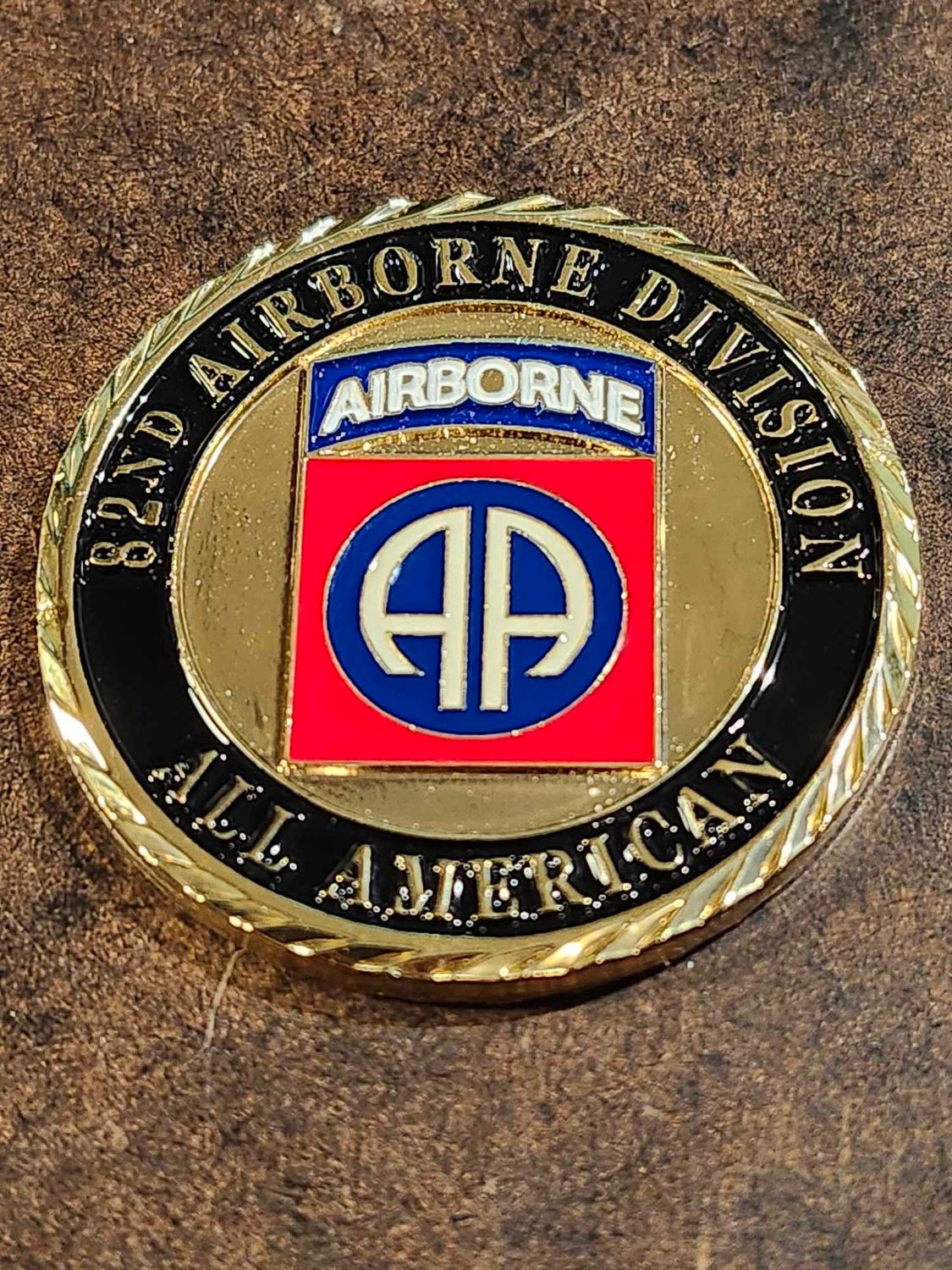82nd Airborne Division Challenge Coin