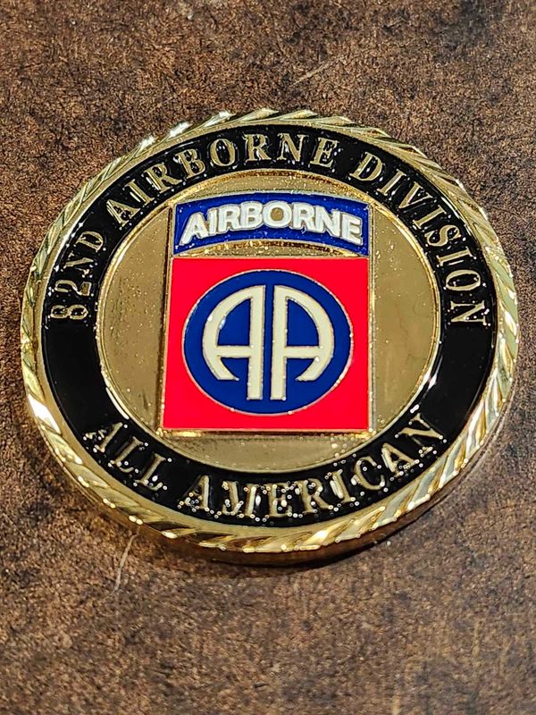 82nd Airborne Division Challenge Coin