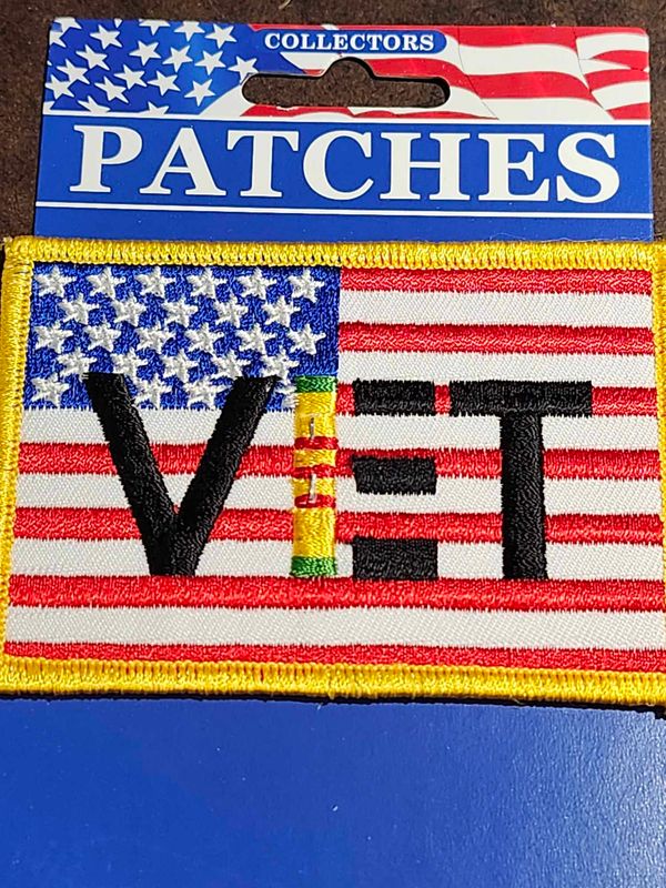 Vietnam Veteran Flag Patch