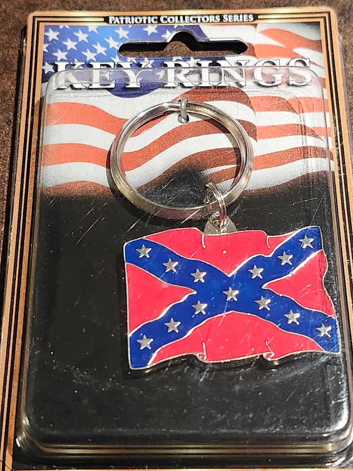 28th Virginia Infantry Battle Flag Keychain