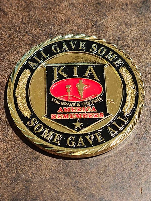 KIA - America Remembers Challenge Coin