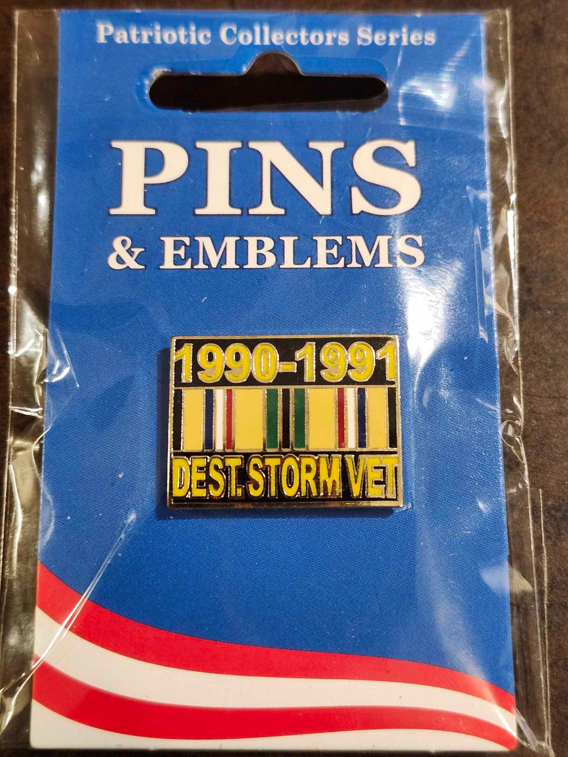 Desert Storm Veteran Lapel Pin