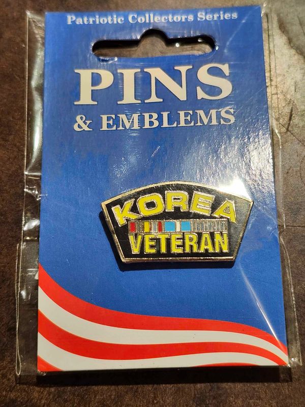 Korean War Veteran Lapel Pin