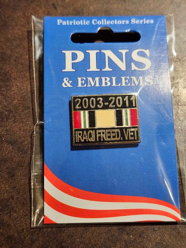 2003-2011 Iraqi Freedom Lapel Pin