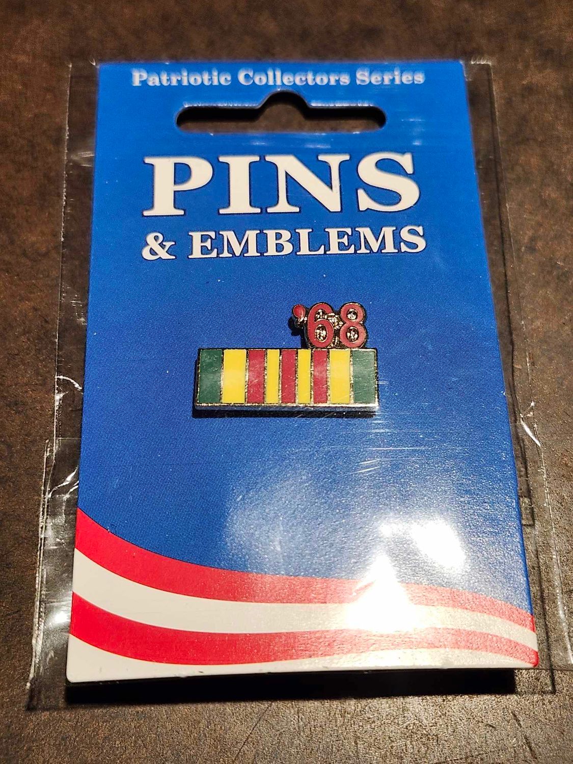 Vietnam Veteran - 1968 Tour of Duty Lapel Pin