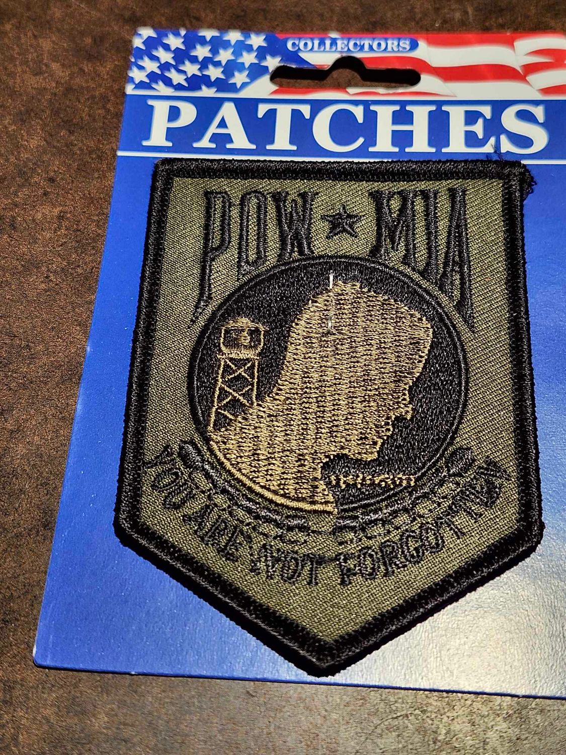 POW-MIA Patch, Subdued Green