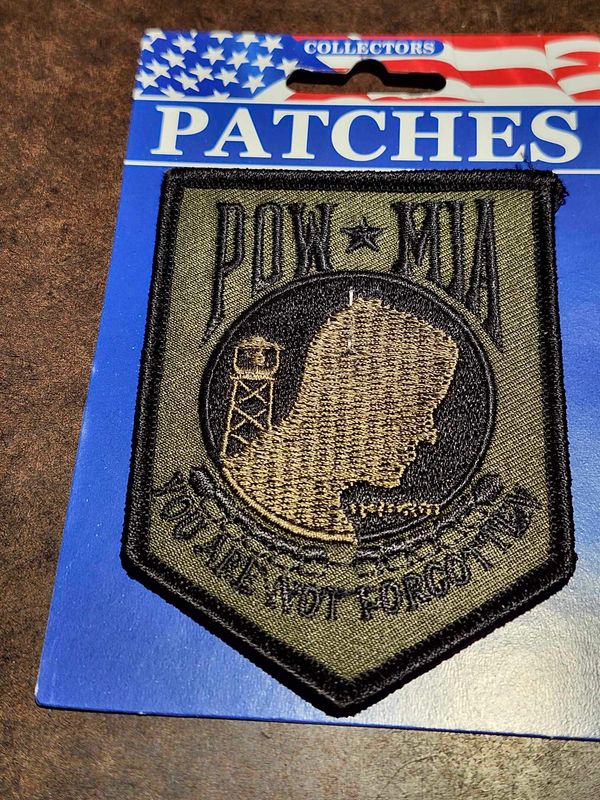 POW-MIA Patch, Subdued Green