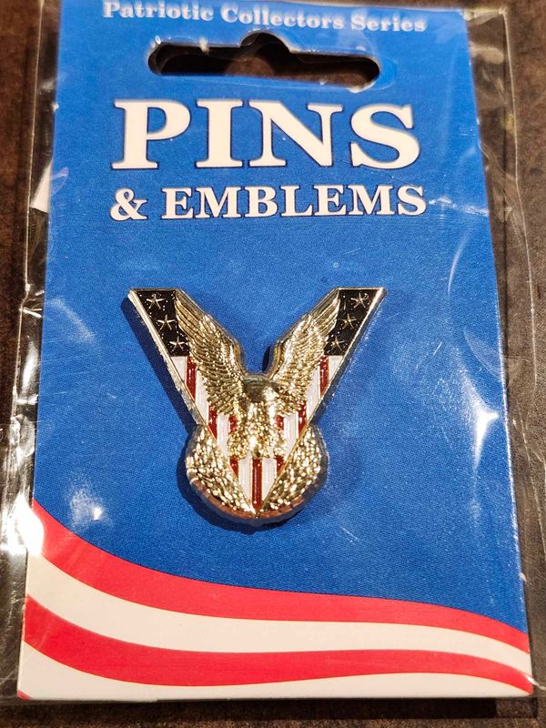 Veteran's Victory Eagle Lapel Pin