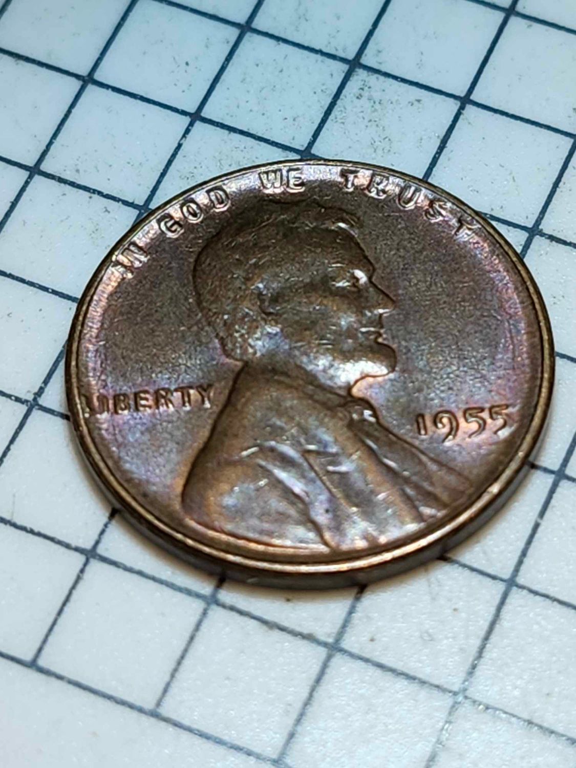 United States, 1955 Lincoln Cent