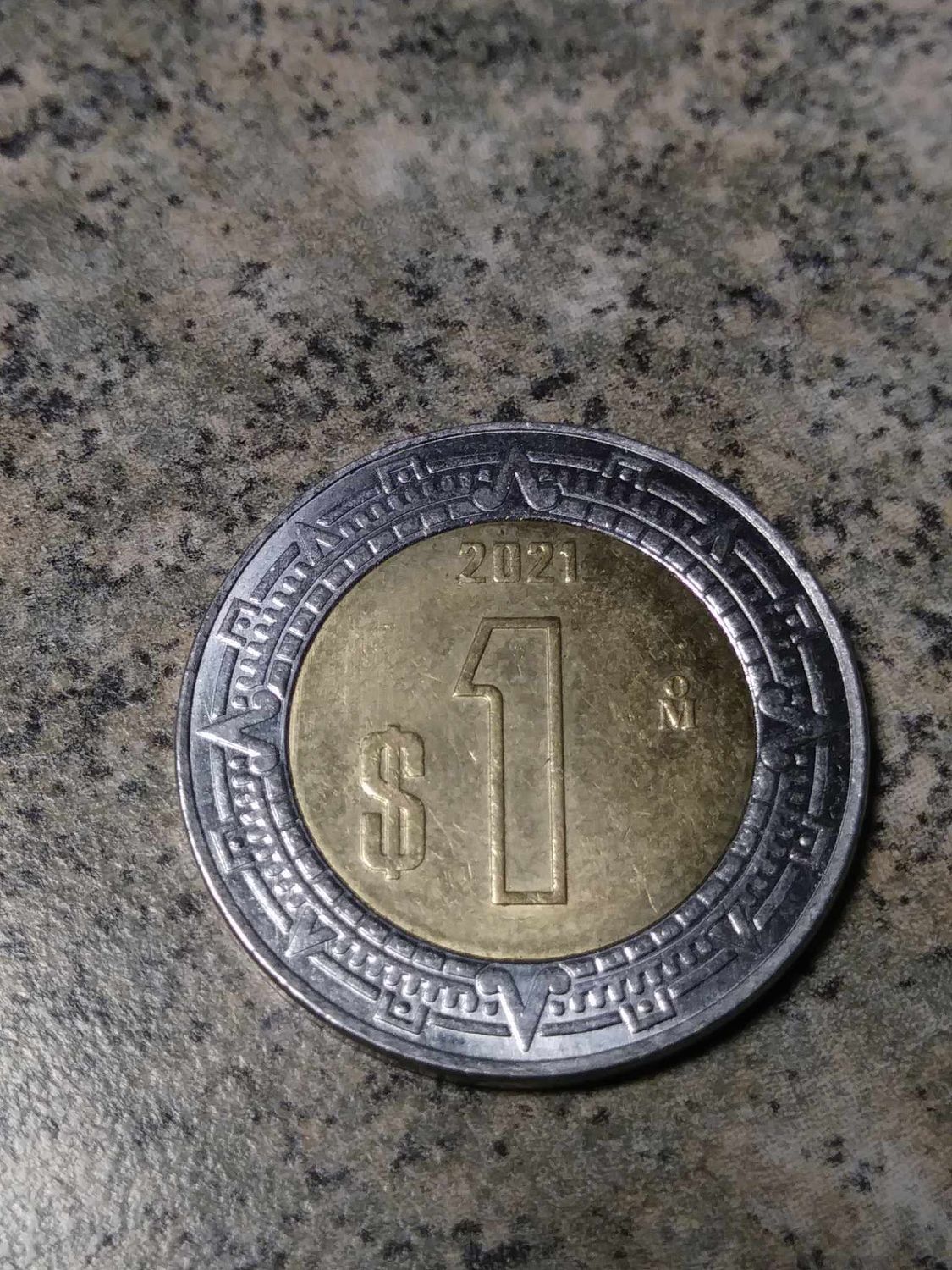 Mexico, 2021, 1 Peso