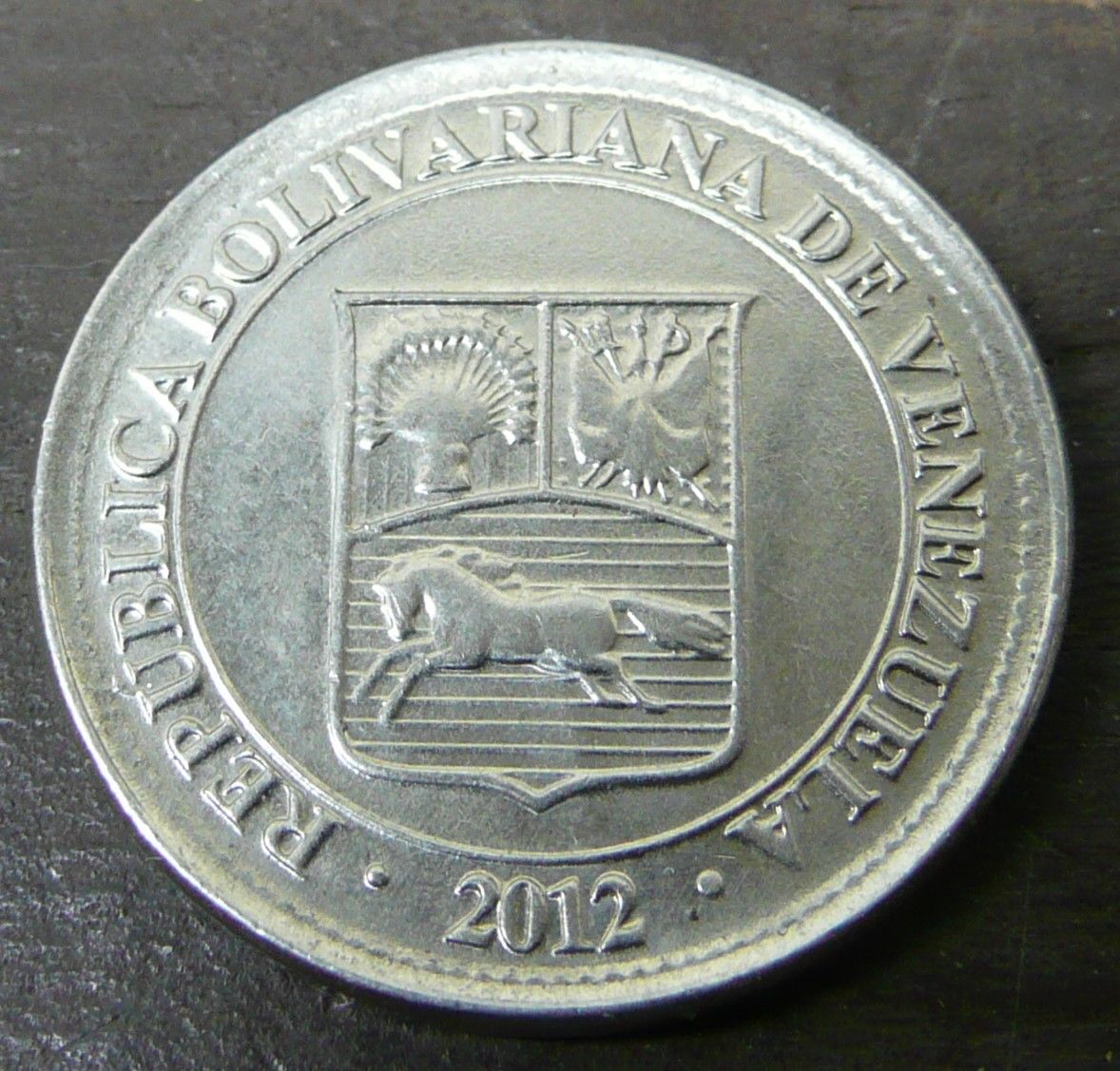 Venezuela, 2012, 50 Centimos