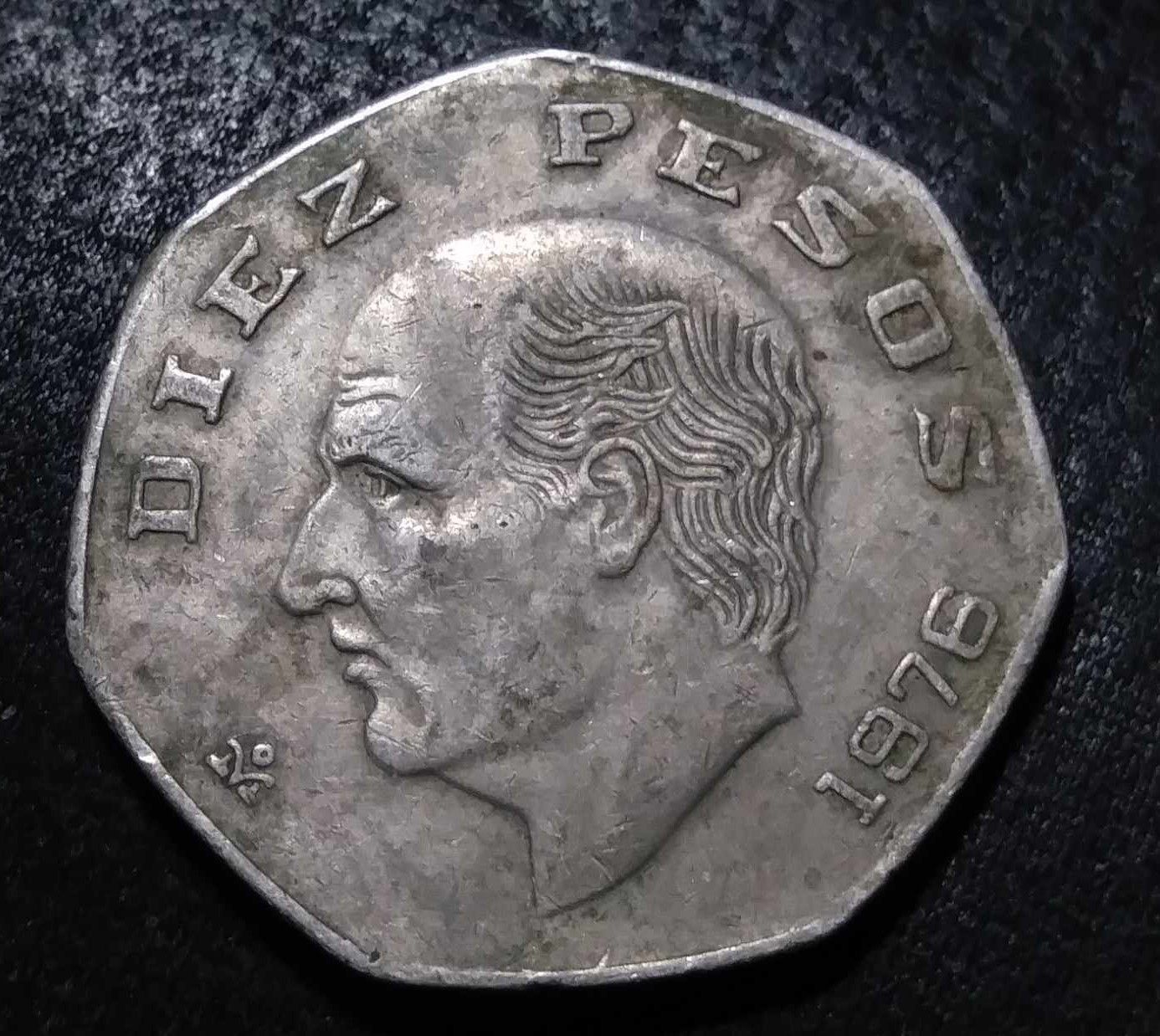 Mexico, 1976, 10 Peso