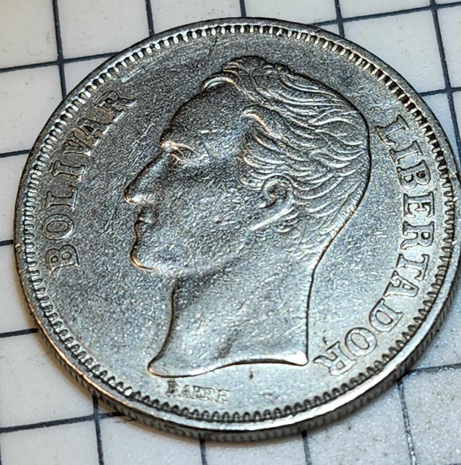 Venezuela, 1967, 1 Bolivar