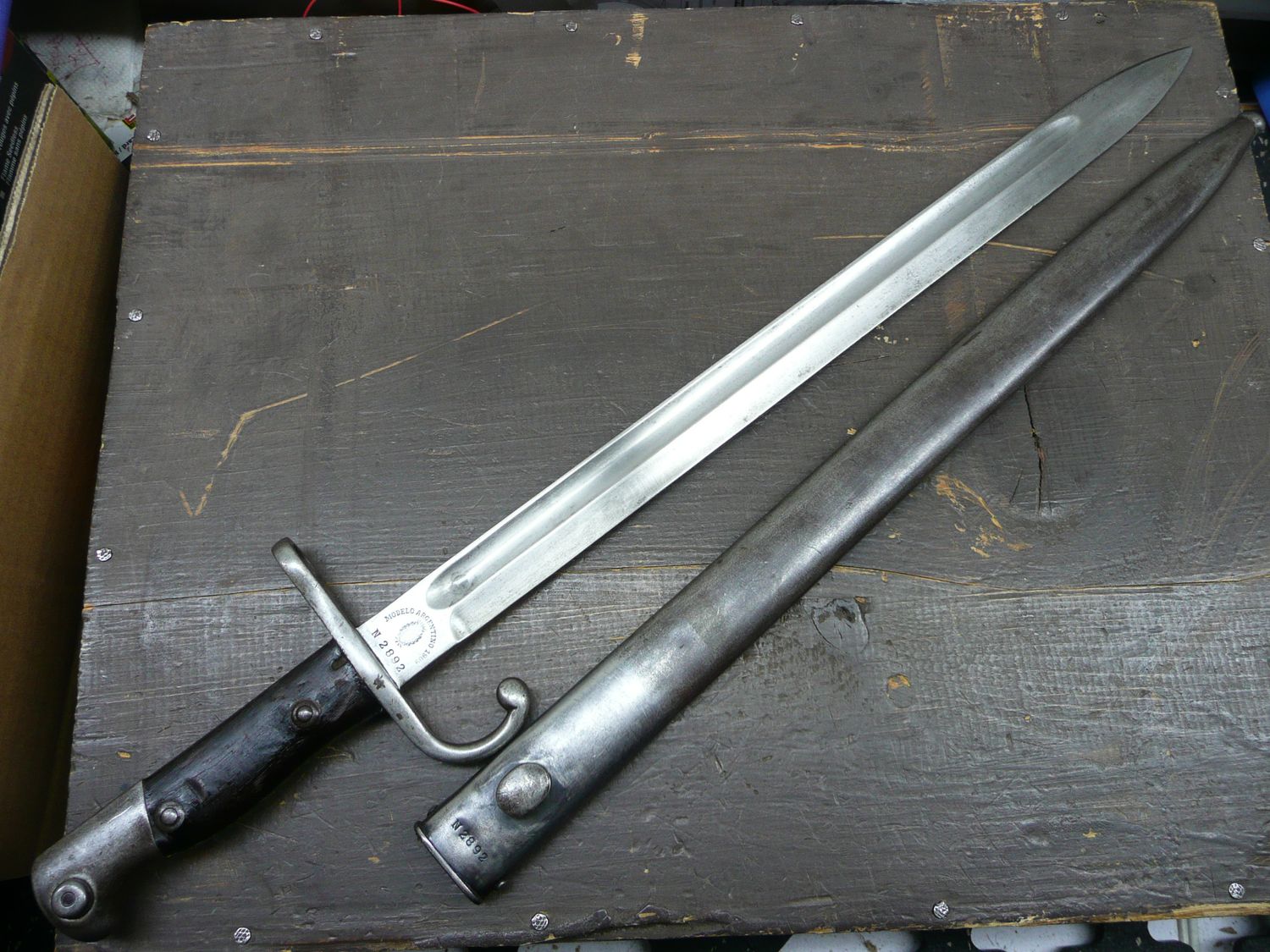 Argentina - M1909 Bayonet & Scabbard