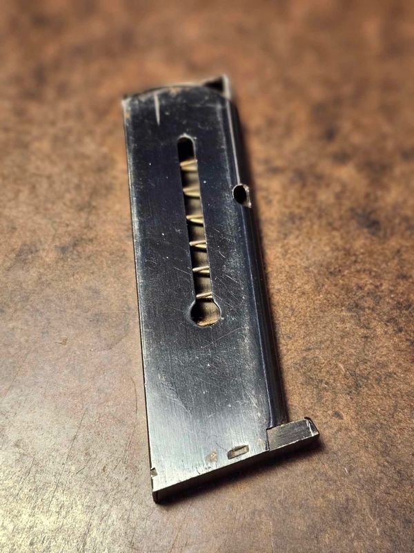 French MAB Model G / GZ Pistol Magazine, 7.65mm / .380ACP,  7rd