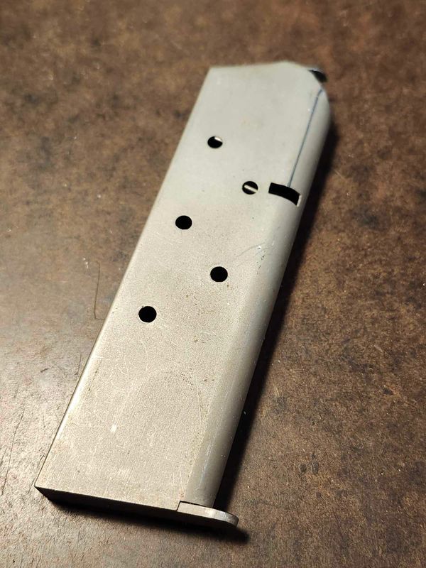 1911 Magazine, Matt Stainless, .45ACP, 7-rd