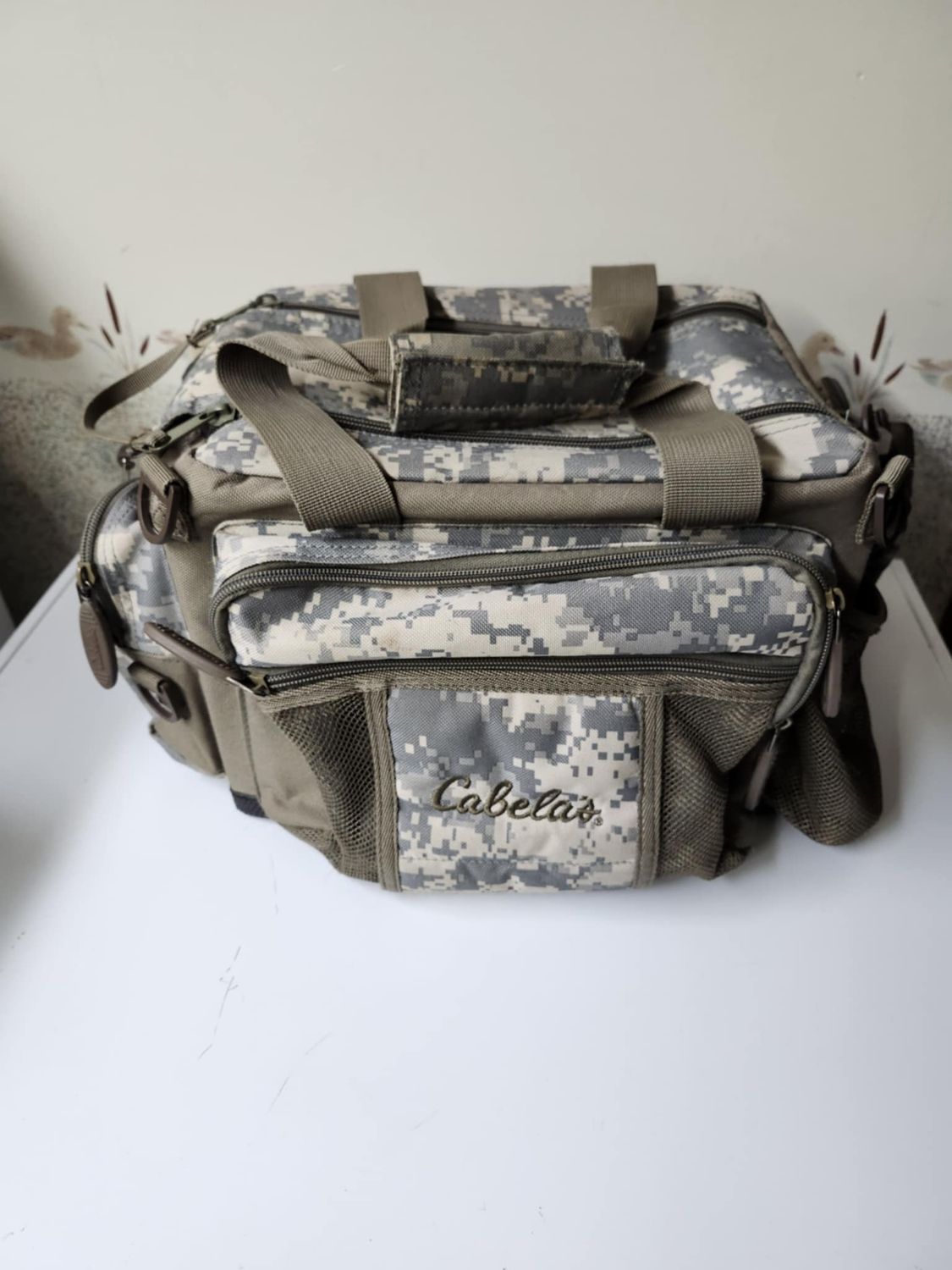 Cabela's Range Bag, ACU camouflage pattern