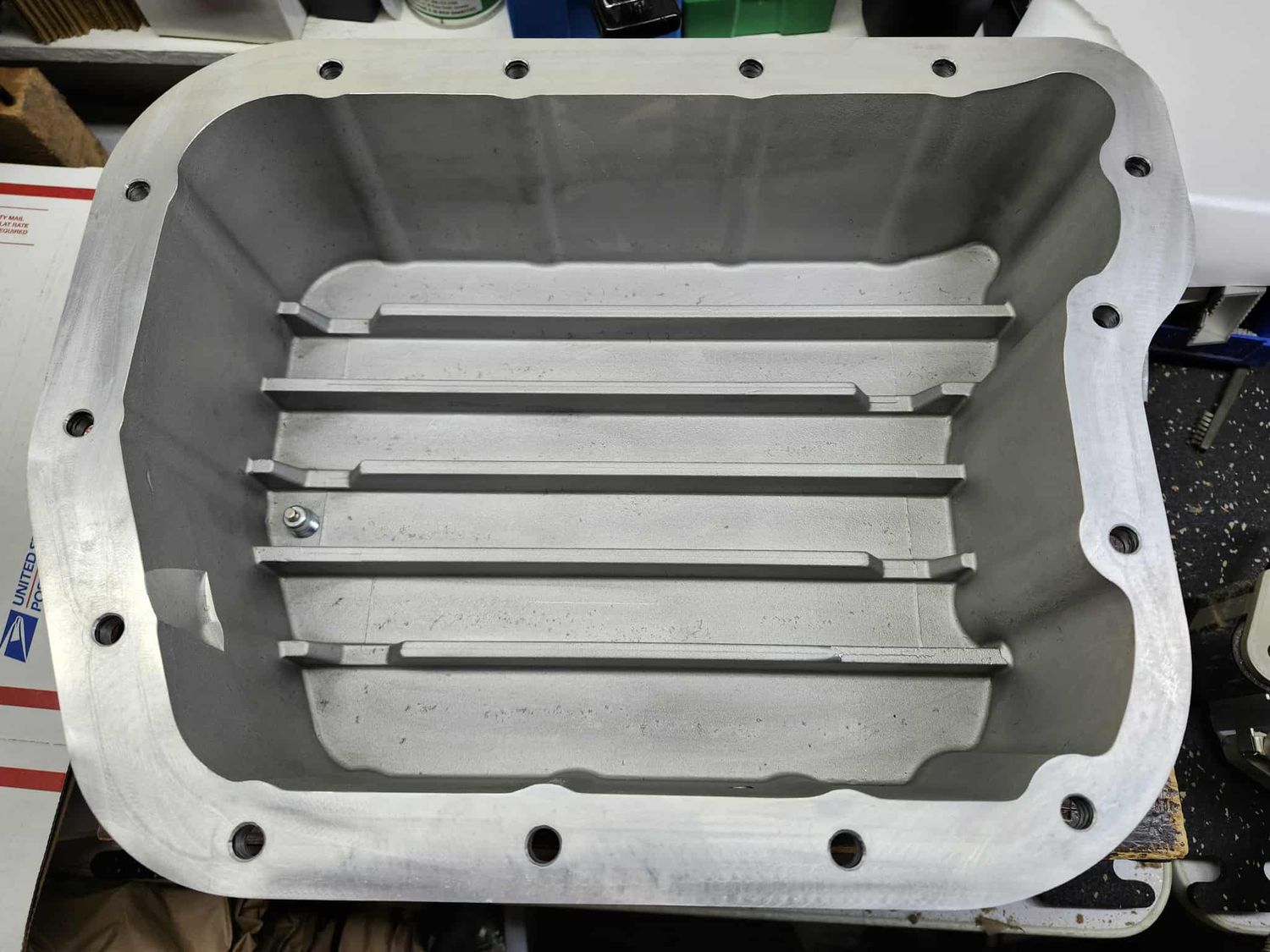 Oil Pan A727 / 48RE, 4" Deep, Cast Aluminum, High Performance