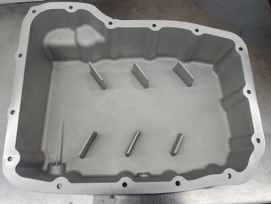 Oil Pan, 68RFE 4" Extra Capacity Cast Aluminum Oil Pan