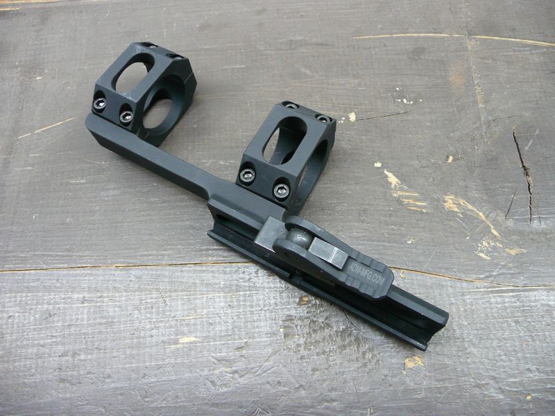 American Defense 1343, Scout-X Extended Mount, Single QD lever 30mm tube