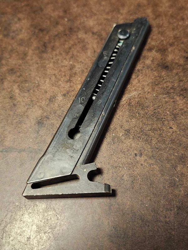 Hi-Standard Military .22 Short 6-rd Pistol Magazine, CT production, Vintage