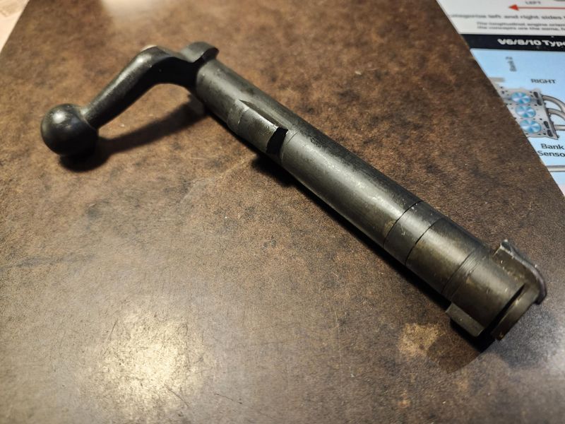 Bolt Body, Type 1, M1903 Springfield, R 4 Mfg Code w/milled collar