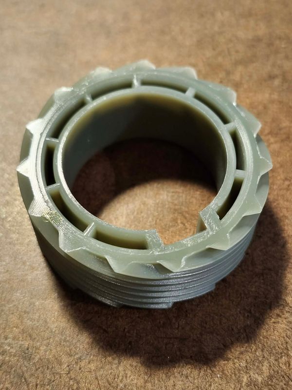 GM TH700-R4 Automatic Transmission Speedometer Drive Gear, 15-Tooth Grey