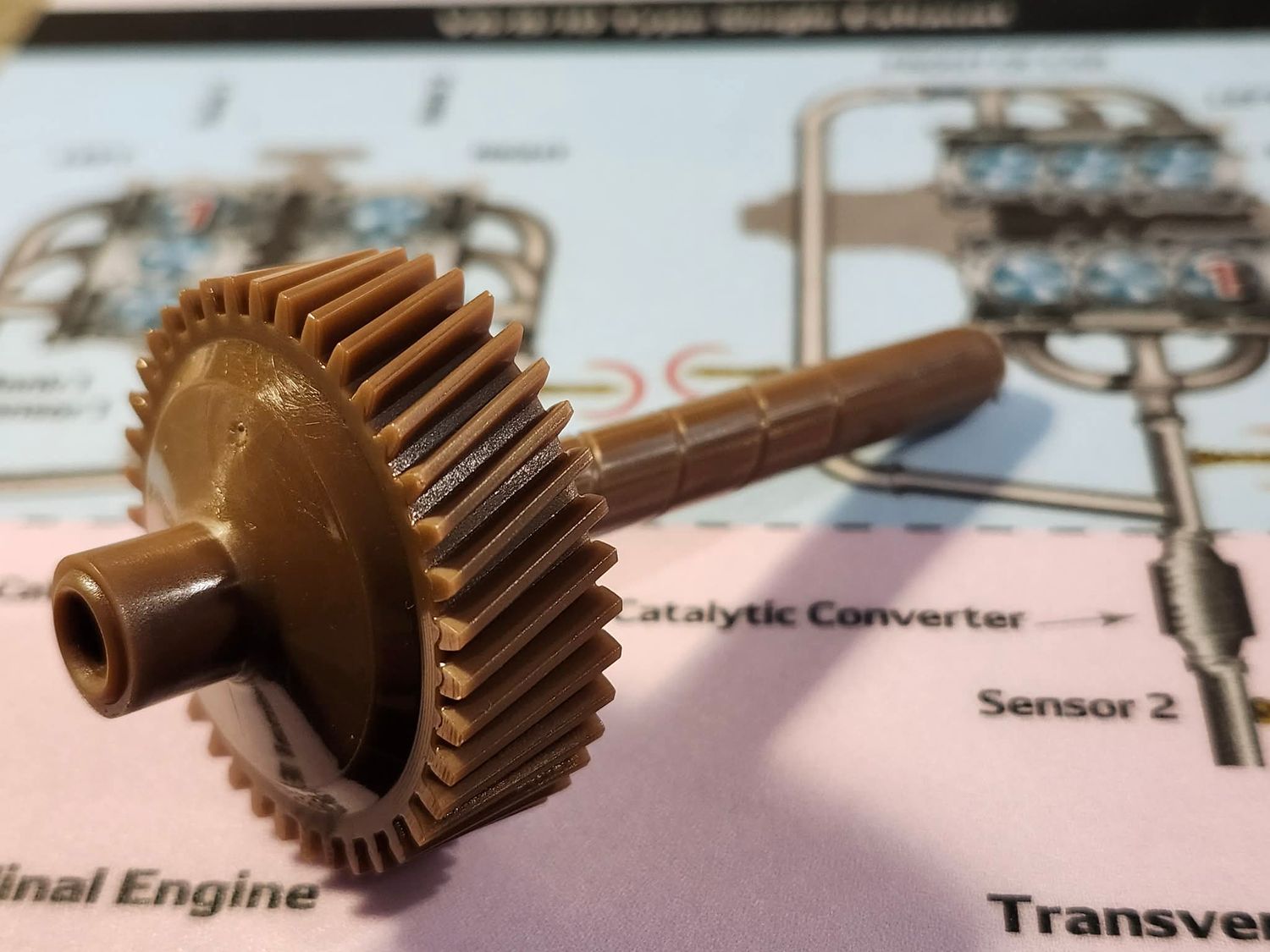 GM Automatic Transmission Speedometer Driven Gear, 39-Tooth, Brown