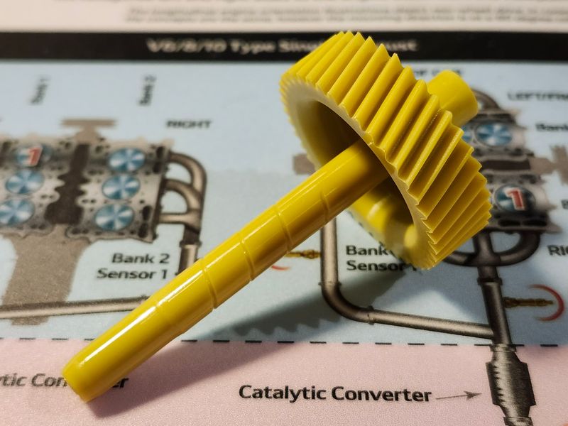 GM Automatic Transmission Speedometer Driven Gear, 41-Tooth, Yellow