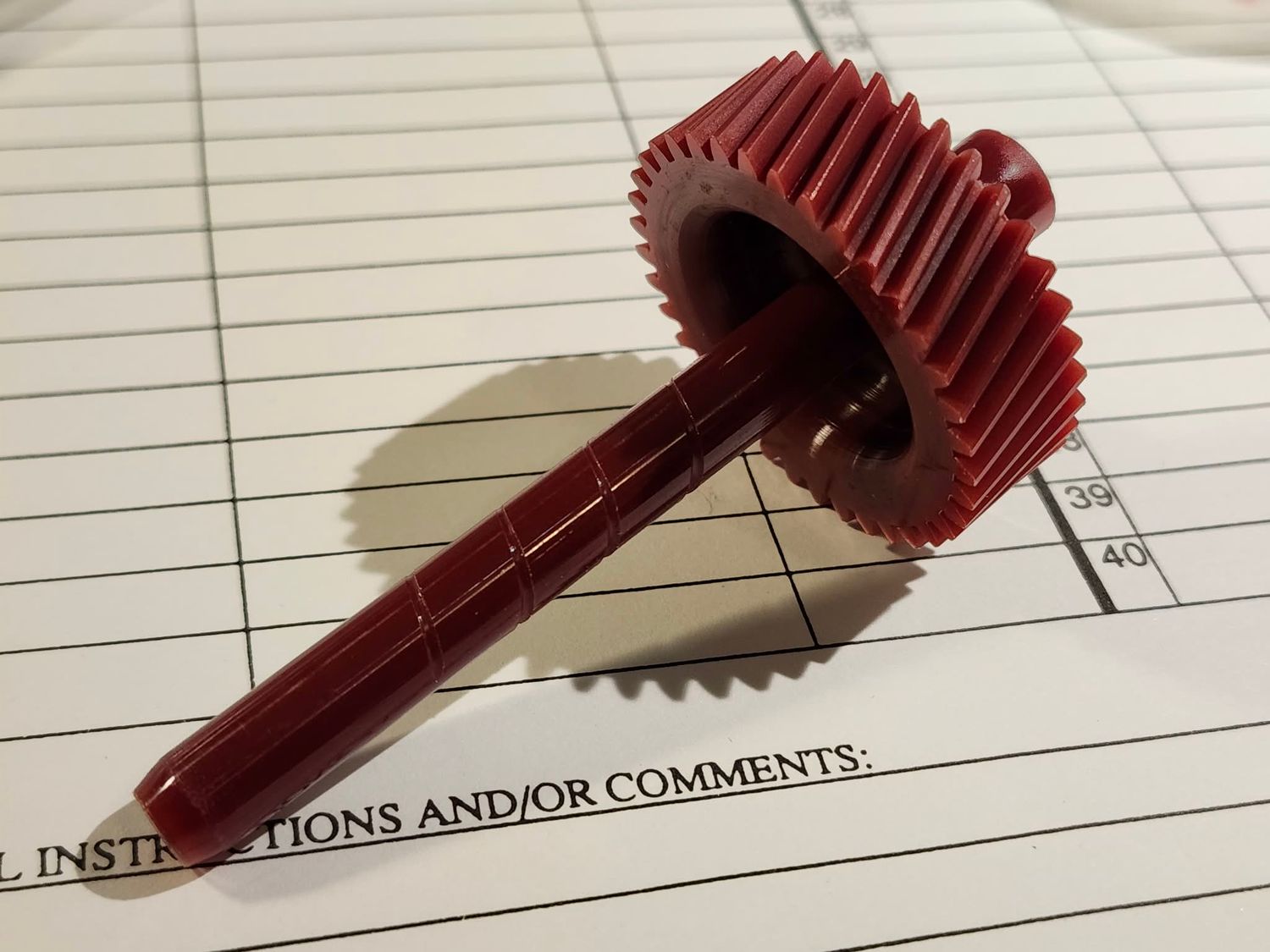 GM Manual Transmission Speedometer Driven Gear, 37-tooth