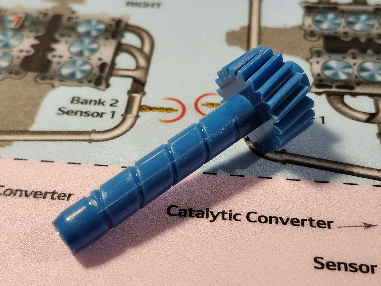 GM Automatic Transmission Speedometer Driven Gear, 20-Tooth, Blue