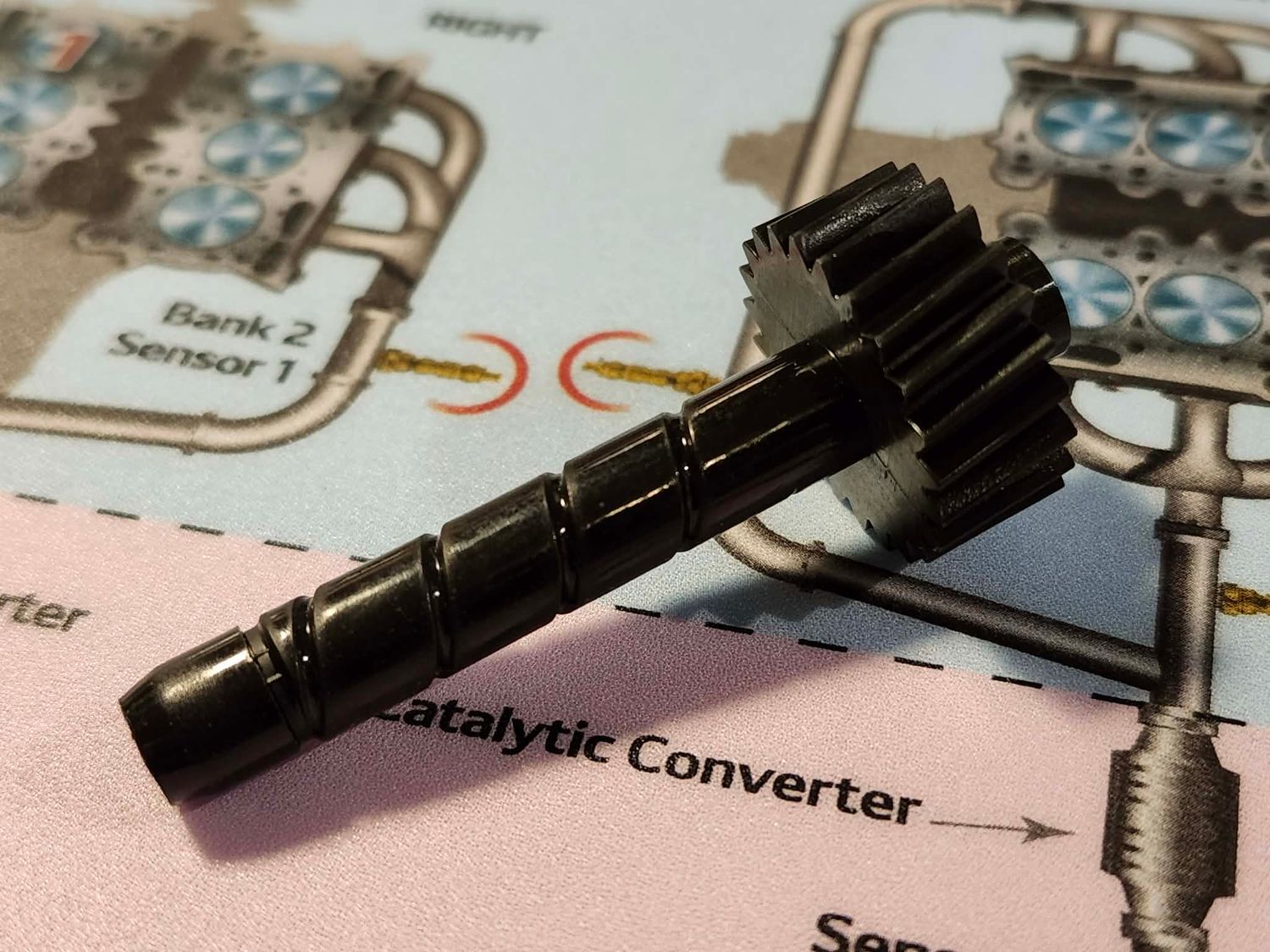 GM Automatic Transmission Speedometer Driven Gear, 23-Tooth, Black