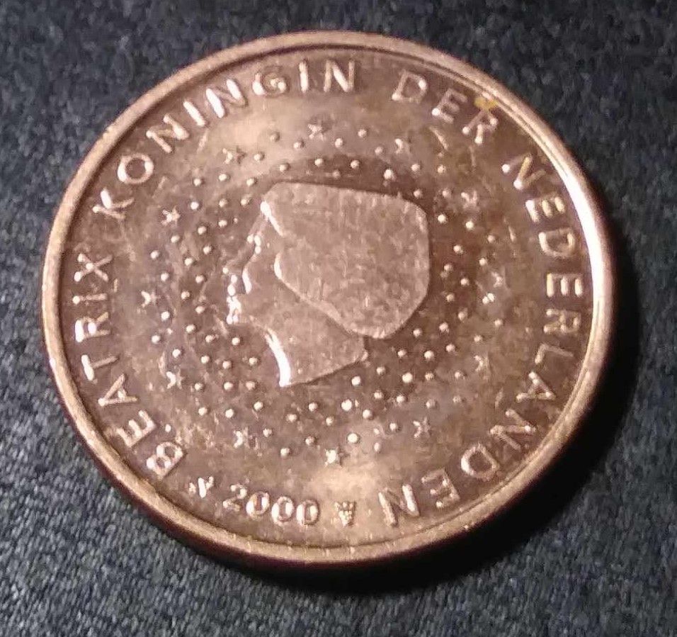 Netherlands, 2000, 5 Cents,  Euro