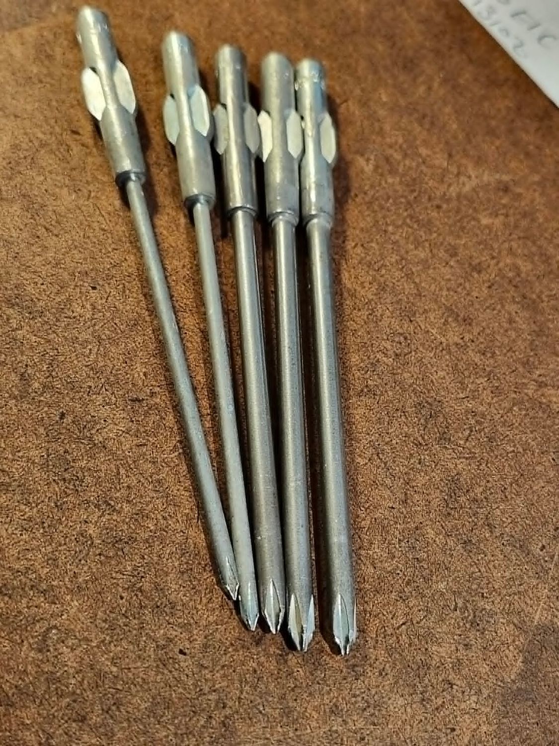 xcelite 99 series Phillips Screwdriver Bits, 5-pcs