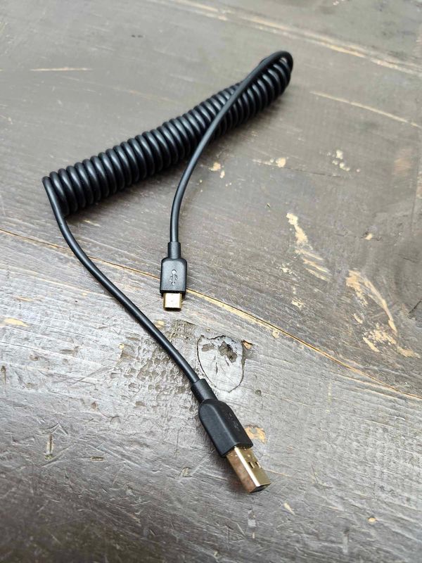 USB-A to USB-Micro charging cords, 2-pack