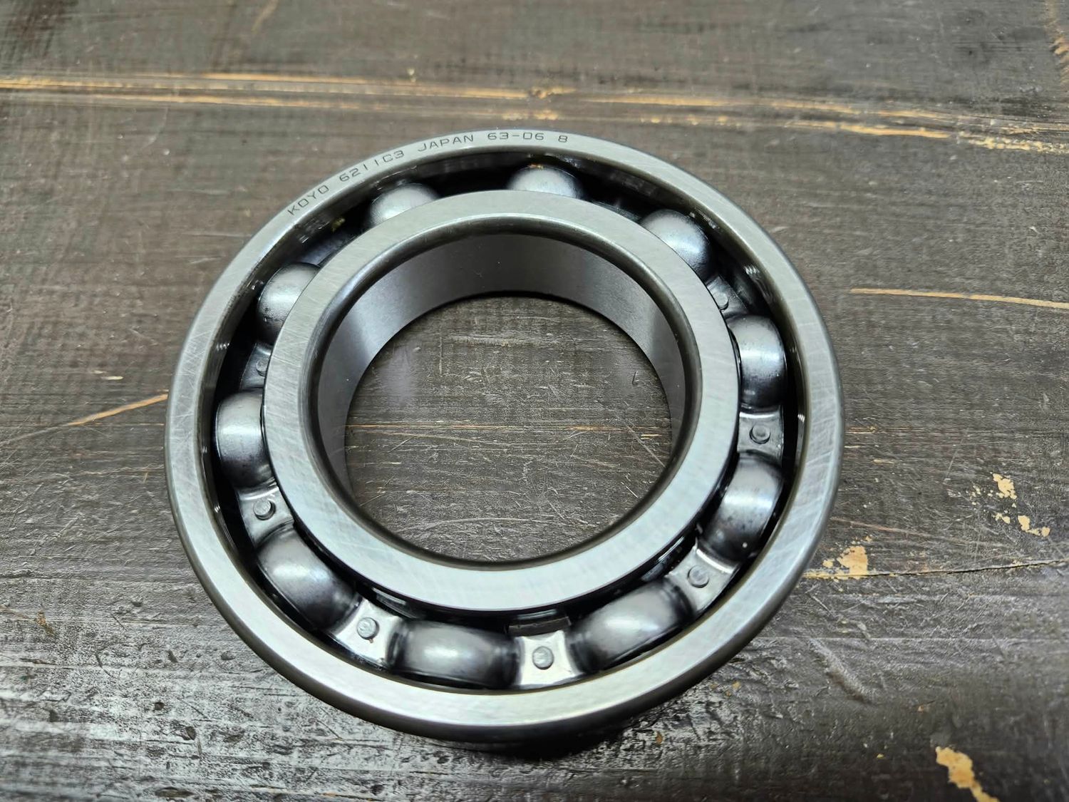 Muncie SM465 Input Bearing, .830 Thick, No Snap RIng Groove