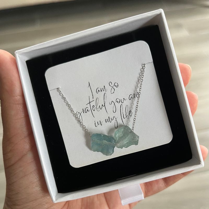 Aquamarine Necklace