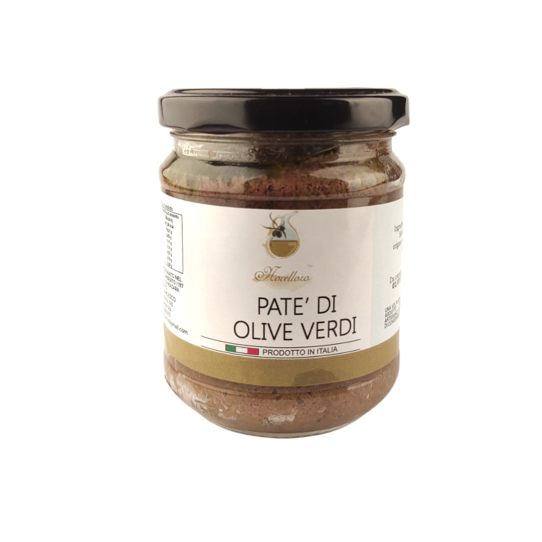​PATÈ DI OLIVE VERDI da 180gr.