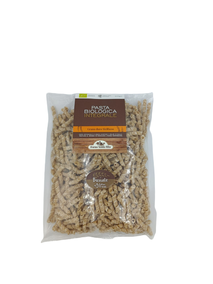 Busiate – Pasta di semola integrale di grano duro Bio