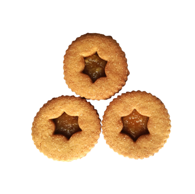 Biscotti Occhi di bue con farina di Maiorca