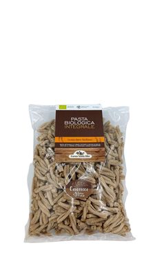 Casarecce -Pasta di semola integrale di grano duro Bio