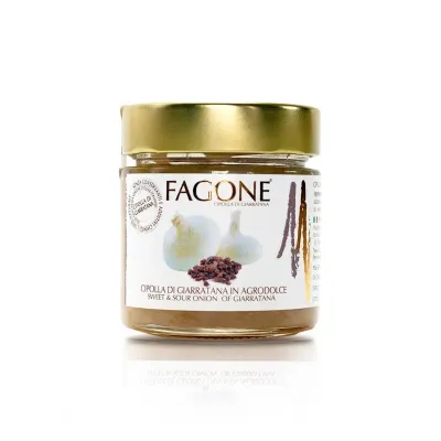 Filetti di Cipolla di Giarratana in agrodolce 190gr