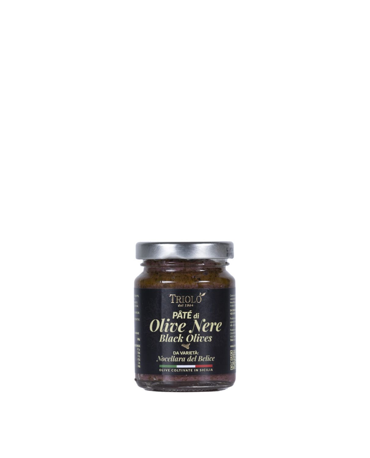 Paté di olive nere da 90 gr
