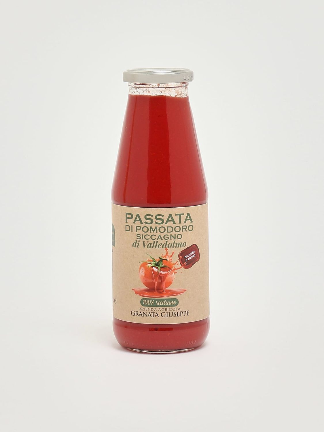 Passata di pomodoro SICCAGNO di Valledolmo 550gr.