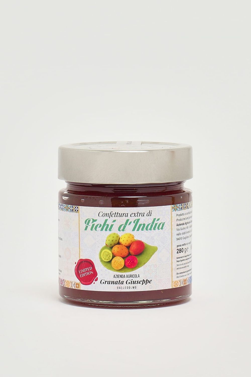 Confettura extra di Fichi d’india di Valledolmo