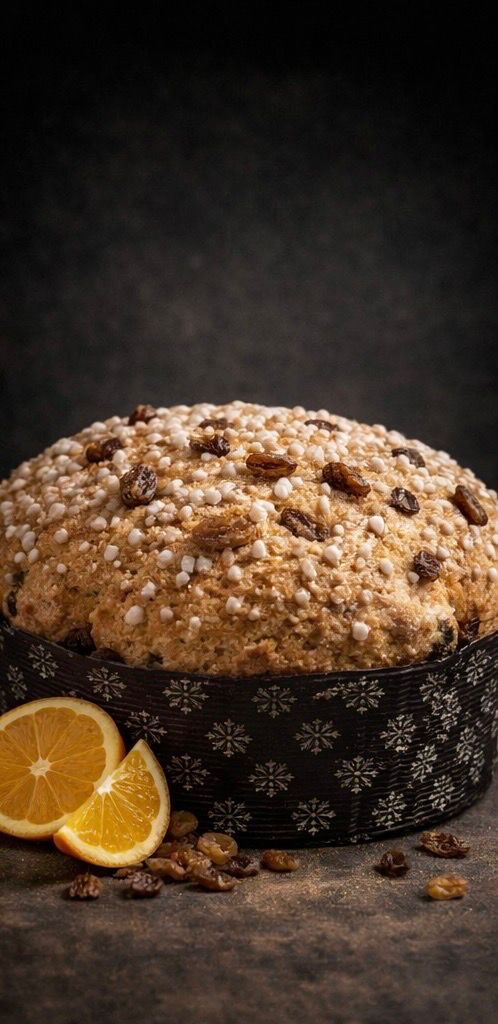 Colomba Artigianale TRADIZIONALE con arancia siciliana ed uvetta